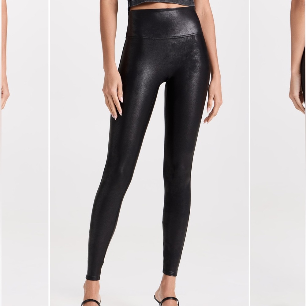 Brand New Spanx faux leather leggings